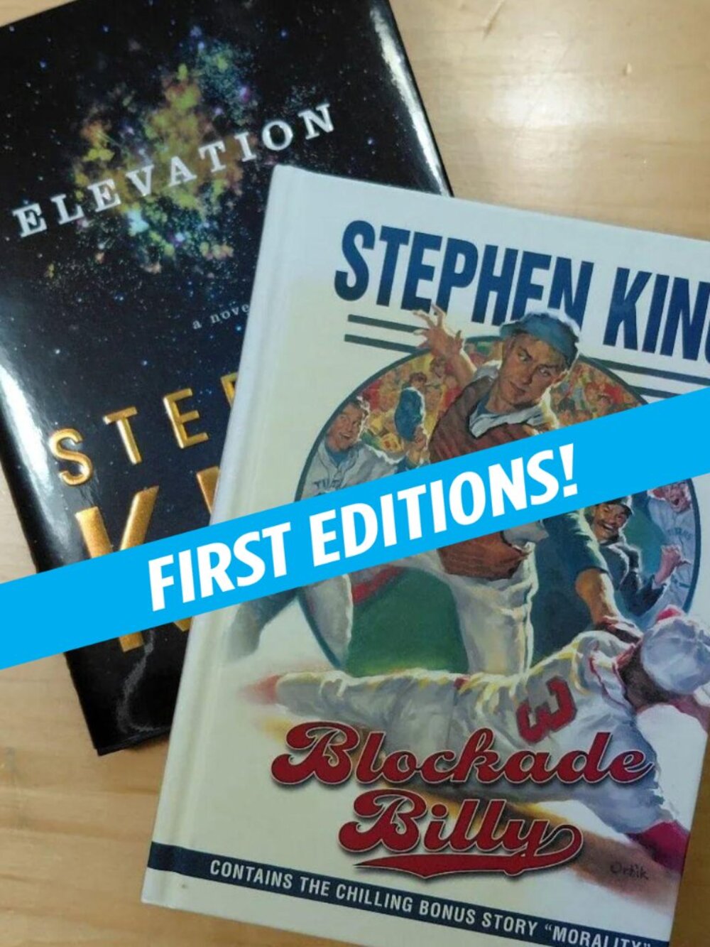 2 NEW Stephen King 1st Edition Hardcover Books